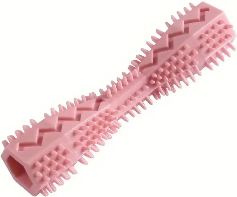 Honden Speelgoed - Hond - Speelgoed - Dog Toy - Hondentandenborstel by Nivard in Pink – product photo