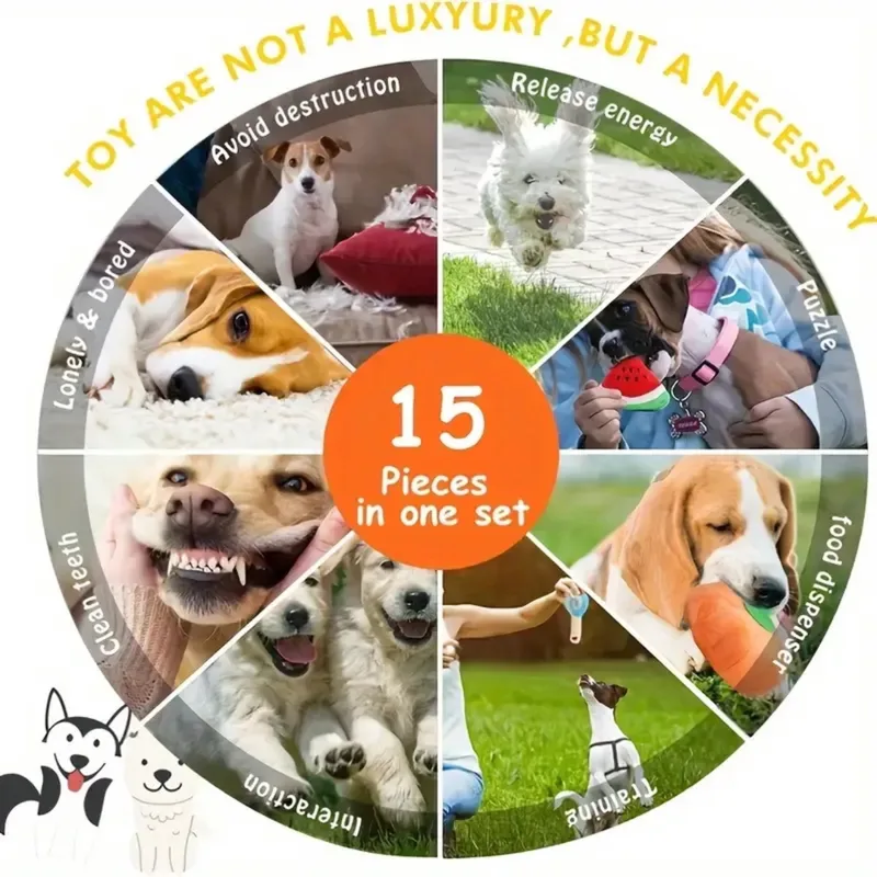 Honden Speelgoed - Hond - Speelgoed - Dog Toy - Pluche by Nivard in 15st – product photo