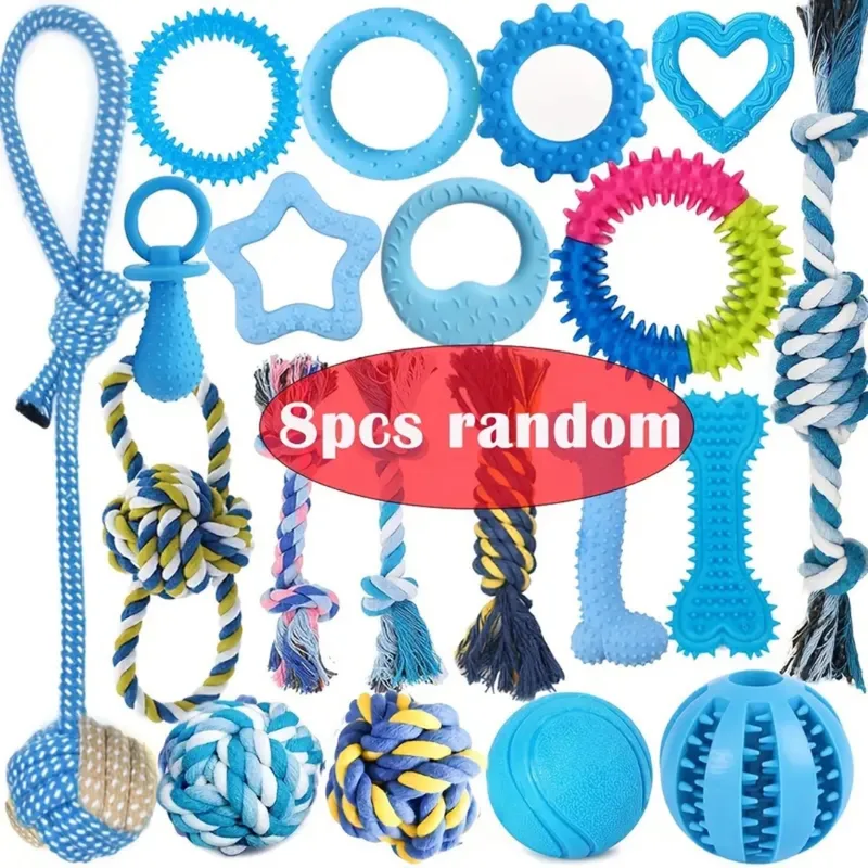 Honden Speelgoed - Hond - Speelgoed - Dog Toy - Pluche fra Nivard i 8st – produktbillede