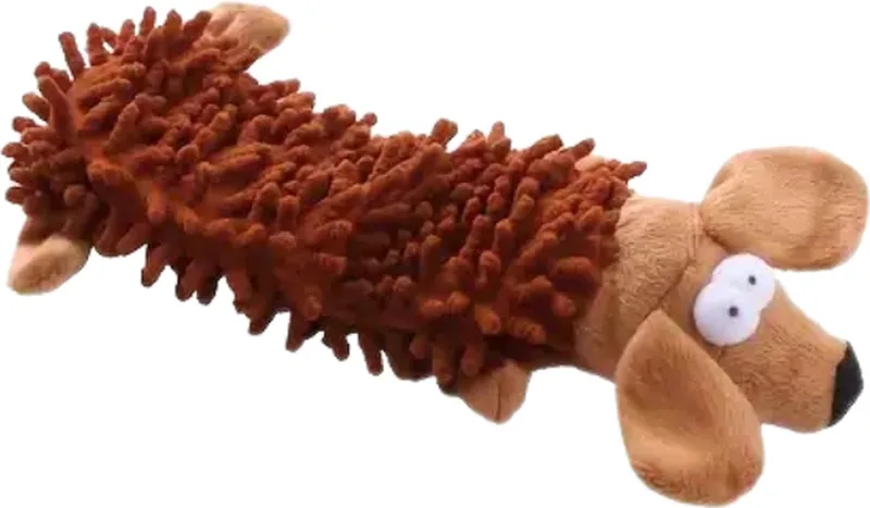 Honden Speelgoed - Hond - Speelgoed - Dog Toy - Pluche fra Nivard i Bruine hond – produktbillede