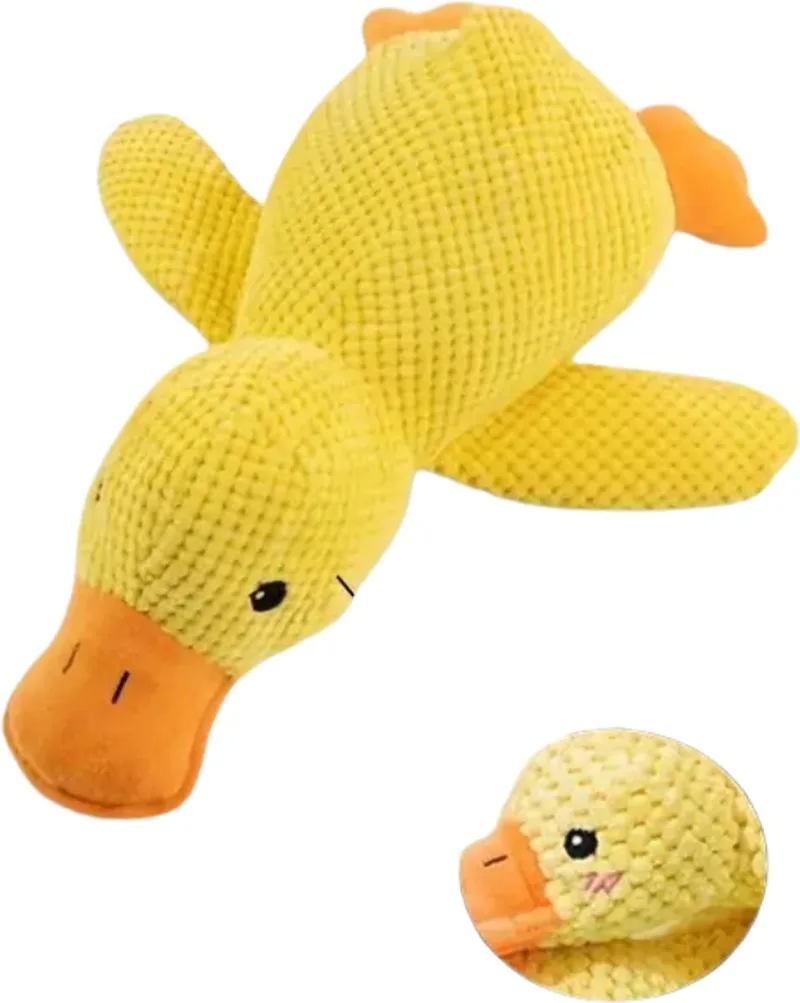 Honden Speelgoed - Hond - Speelgoed - Dog Toy - Pluche - Eend de Nivard en Klein – photo produit