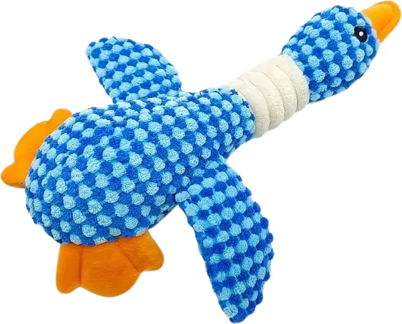 Honden Speelgoed - Hond - Speelgoed - Dog Toy - Pluche de Nivard en Gans – photo produit