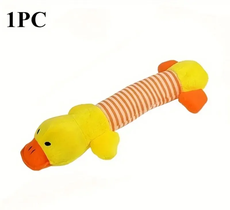 Honden Speelgoed - Hond - Speelgoed - Dog Toy - Pluche van Nivard in Geel – productfoto