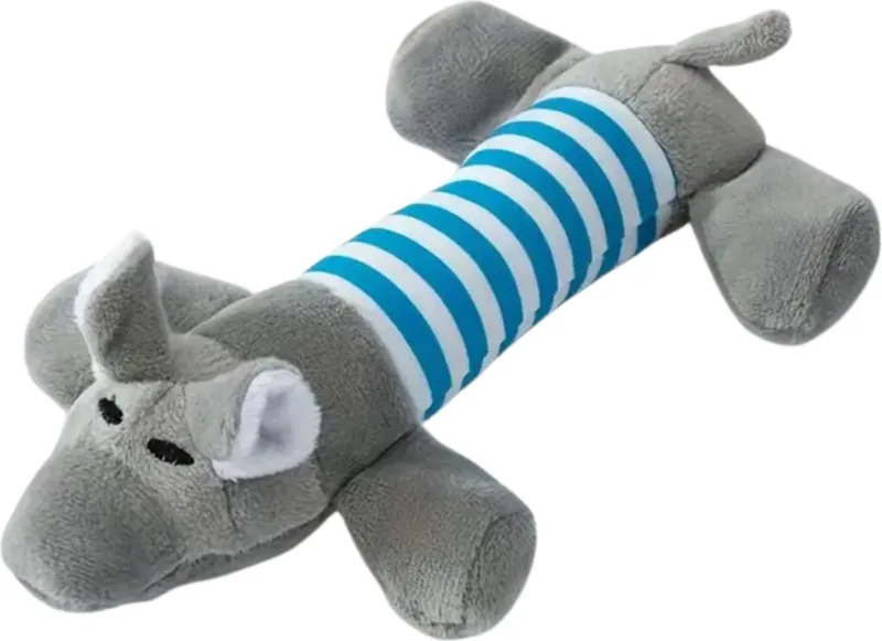 Honden Speelgoed - Hond - Speelgoed - Dog Toy - Pluche by Nivard in Grey – product photo
