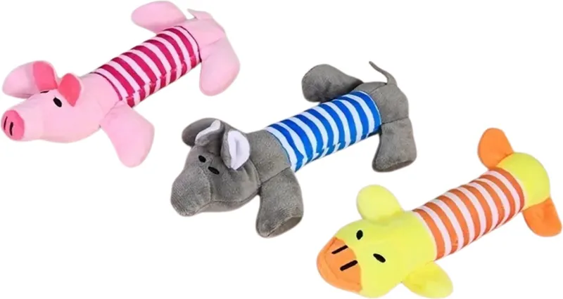 Honden Speelgoed - Hond - Speelgoed - Dog Toy - Pluche by Nivard in Olifant – product photo