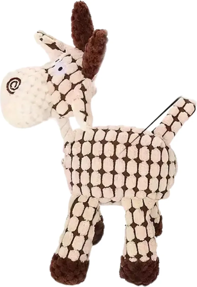 Honden Speelgoed - Hond - Speelgoed - Dog Toy - Pluche by Nivard in White – product photo