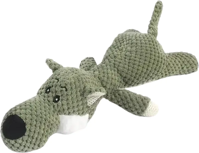 Honden Speelgoed - Hond - Speelgoed - Dog Toy - Pluche von Nivard in Wolf – Produktfoto