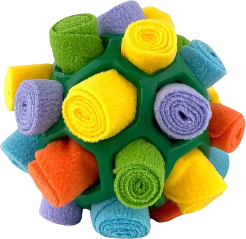 Honden Speelgoed - Hond - Speelgoed - Dog Toy - Snuffelbal by Nivard in Frisse Kleuren – product photo