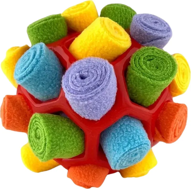 Honden Speelgoed - Hond - Speelgoed - Dog Toy - Snuffelbal fra Nivard i Levendige Kleuren – produktbillede