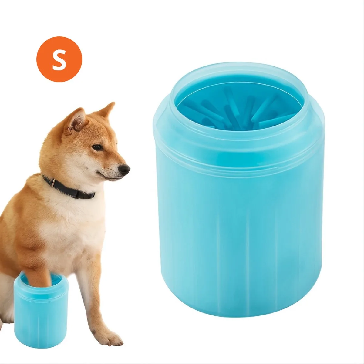 Hondenpoten Reiniger - Hondenpoten Schoonmaken - Honden Verzorging - Potenreiniger Hond - Poot Reiniger - Maat S von Nivard in Grün – Produktfoto