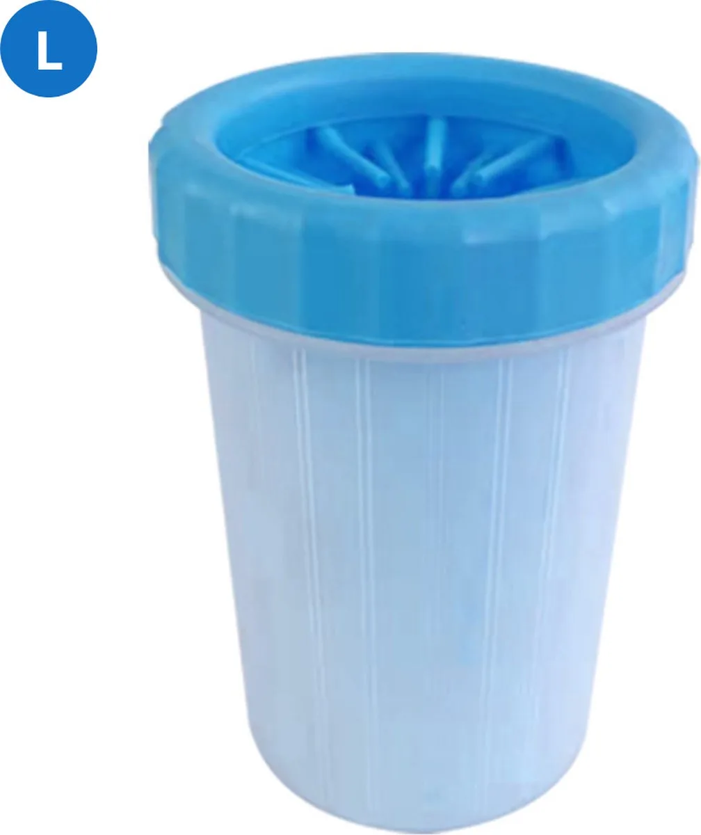 Hondenpoten Reiniger - Hondenpoten Schoonmaken - Honden Verzorging - Potenreiniger Hond - Poot Reiniger - Draagbaar - Maat L de Nivard en Bleu – photo produit