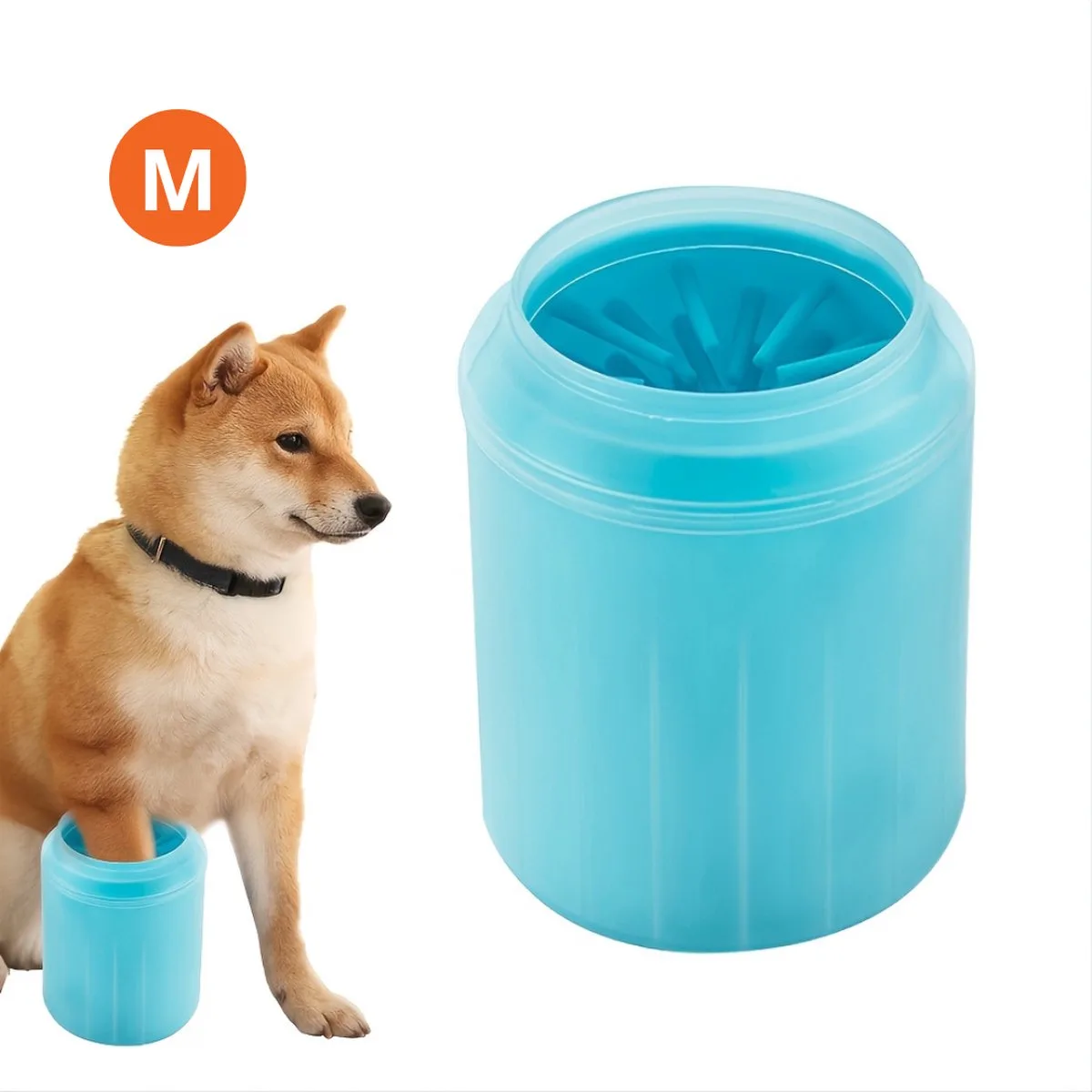 Hondenpoten Reiniger - Hondenpoten Schoonmaken - Honden Verzorging - Potenreiniger Hond - Poot Reiniger - Maat M de Nivard en Vert – photo produit