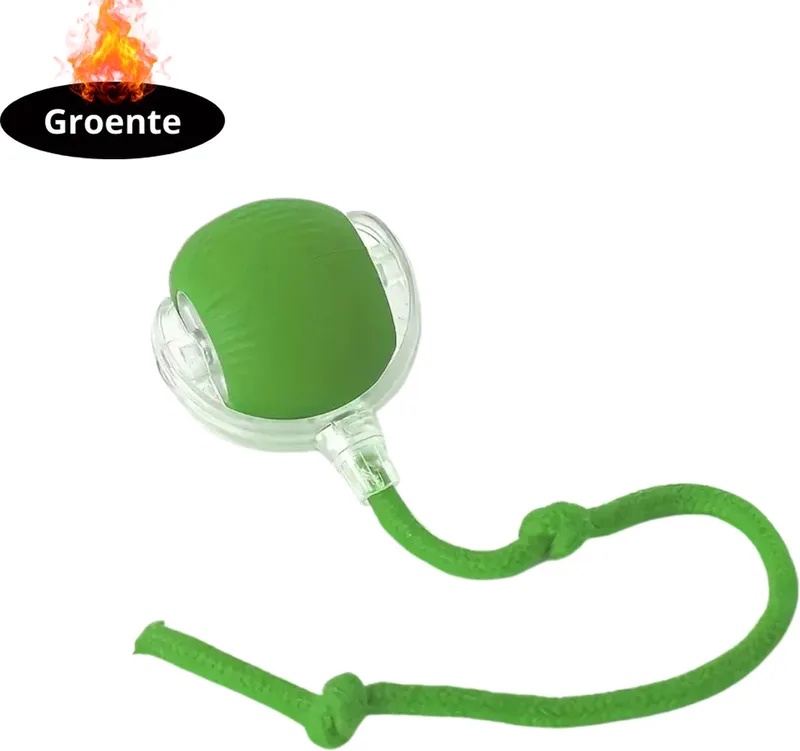 Kattenspeelgoed - Voor Katten - Cat Toy - Kattenspeeltjes - Balletje by Nivard in Green – product photo