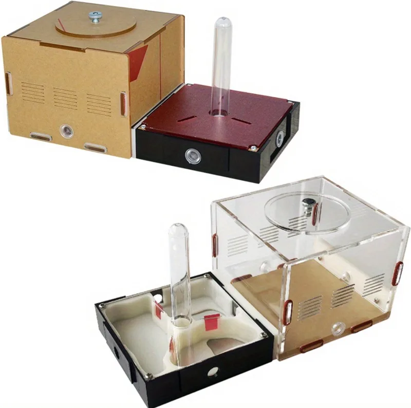 Mierenboerderij - Mierenhotel - Mierenkolonie - Antfarm - Mieren Aquarium - Mierenhuis - Voor Mieren - Mieren by Nivard in Black – product photo