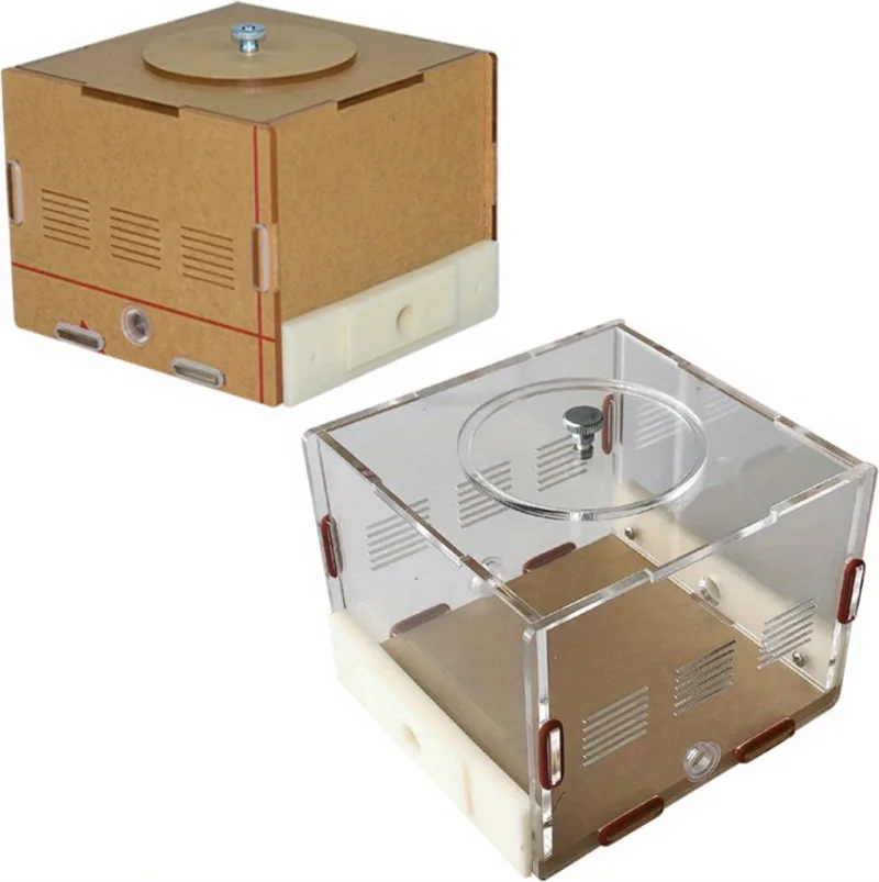 Mierenboerderij - Mierenhotel - Mierenkolonie - Antfarm - Mieren Aquarium - Mierenhuis - Voor Mieren - Mieren by Nivard in Brown – product photo