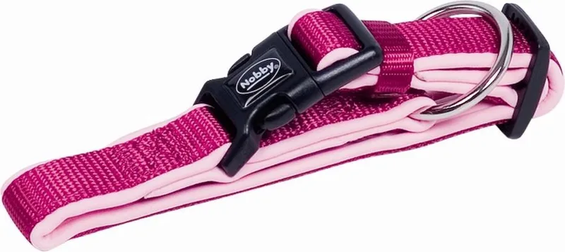 halsband classic preno roze - 40-55 cm de Nobby en Framboos – photo produit