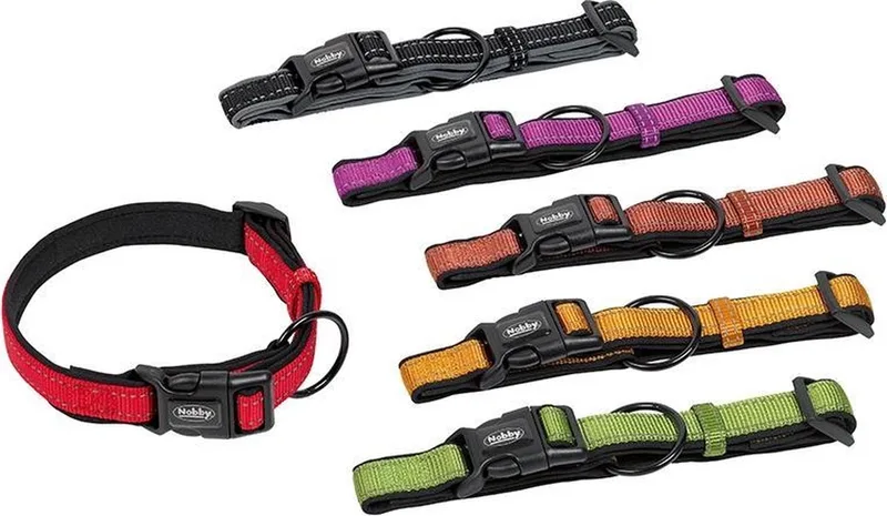 halsband classic reflect soft verstelbaar 50-65 x 2,5 cm - 1 ST de Nobby en Violet – photo produit