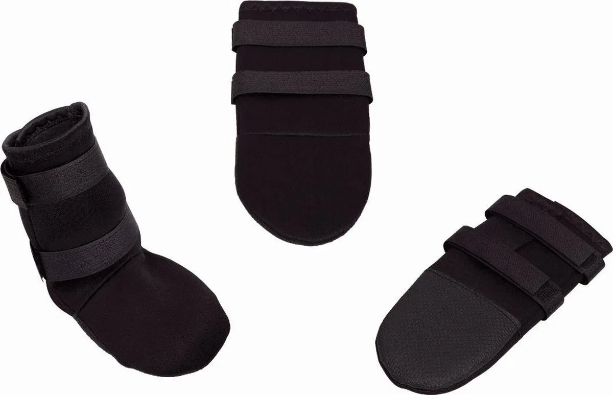 hondenschoentjes xxl 21,5 x 19 cm 2 stuks de Nobby en Noir – photo produit