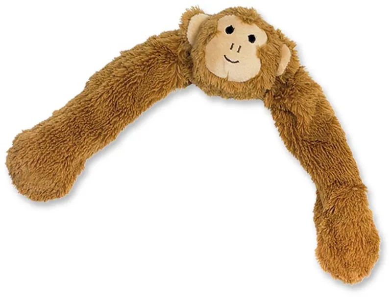 Hondenspeelgoed Pluche Aap met Touw 55 cm by Nobby in Brown – product photo