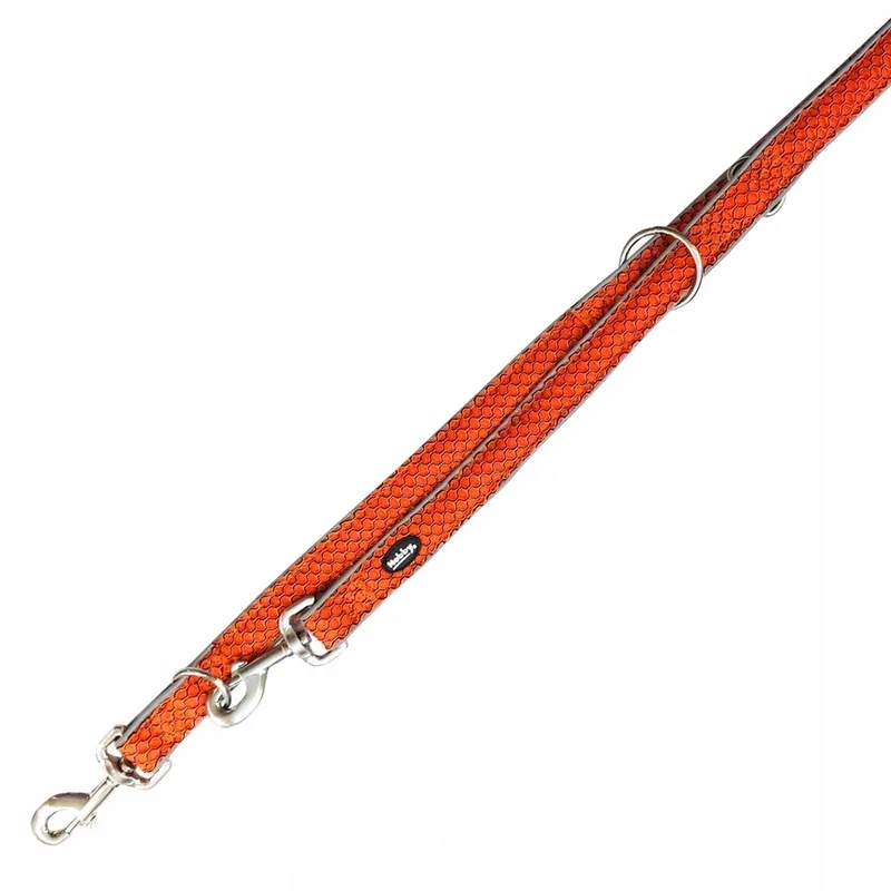 Mesh Air Verstelbare Reflecterende Hondenriem L-XL 2m by Nobby in Orange – product photo