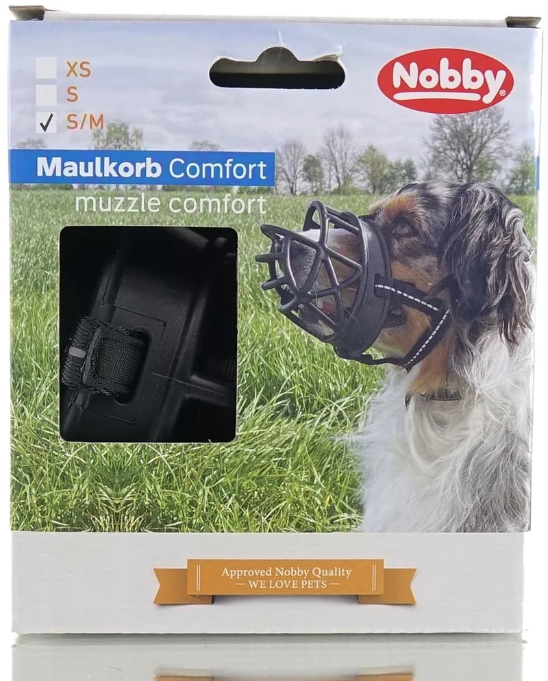 Muilkorf Comfort S-M Omtrek 31 cm Lengte 9 cm by Nobby – product photo
