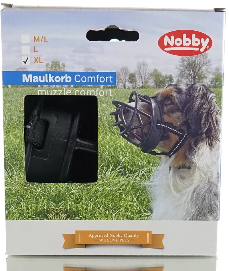muilkorf Comfort XL omtrek 43 cm lengte 12 cm van Nobby – productfoto