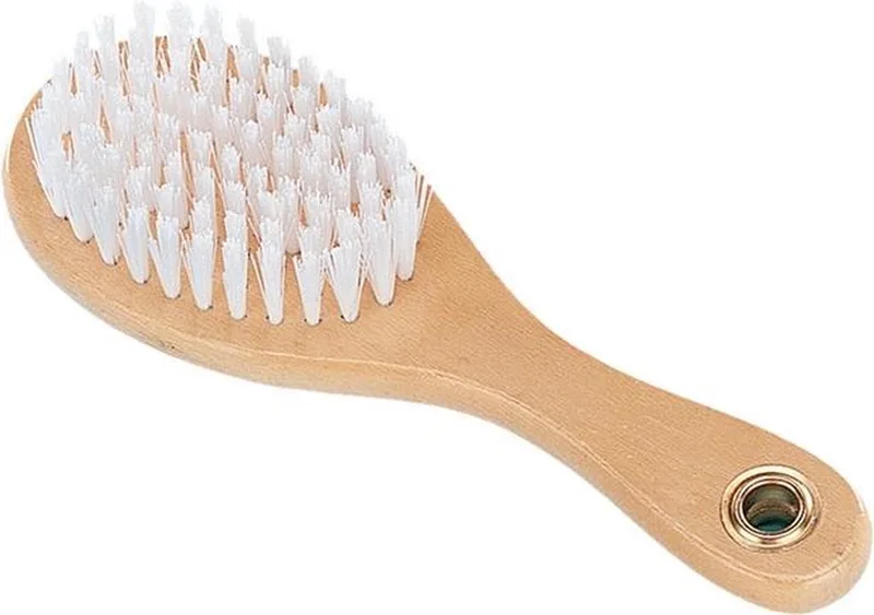nature line katten borstel witte haren, ovaal small - 1 st by Nobby in White – product photo