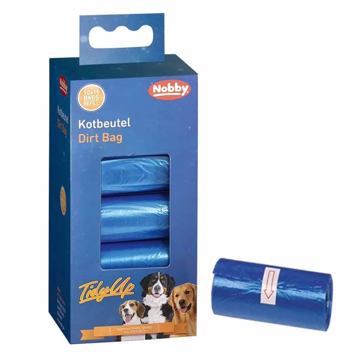 poepzakjes navulling - 3 ST à 4 X 15 ST de Nobby en Bleu – photo produit