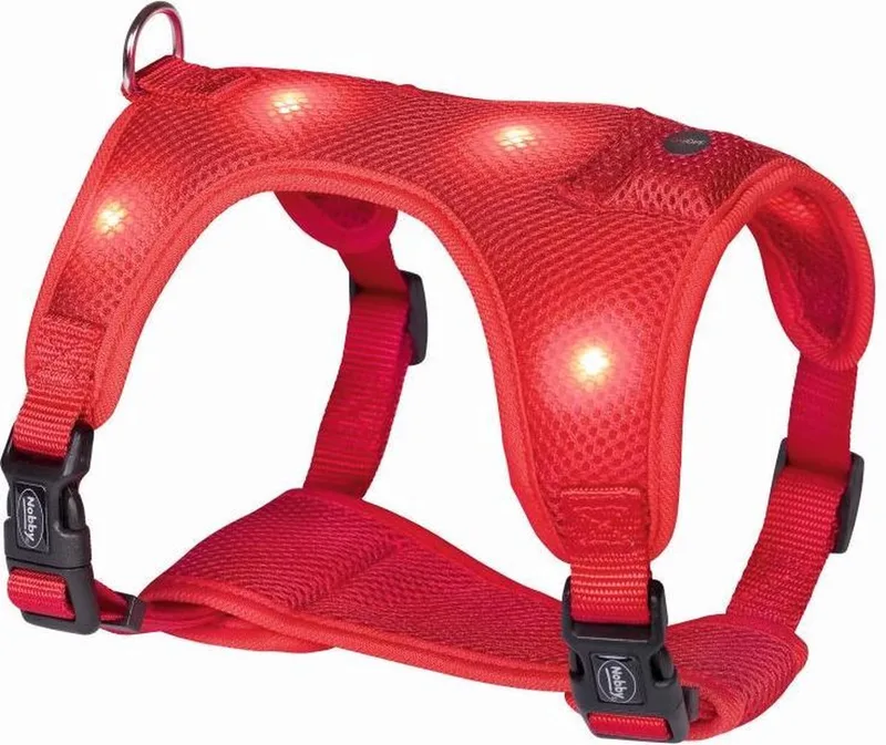 Tuig Flash Mesh - S - Borstband 28-35 cm - Buikband 35-45 cm by Nobby in Red – product photo