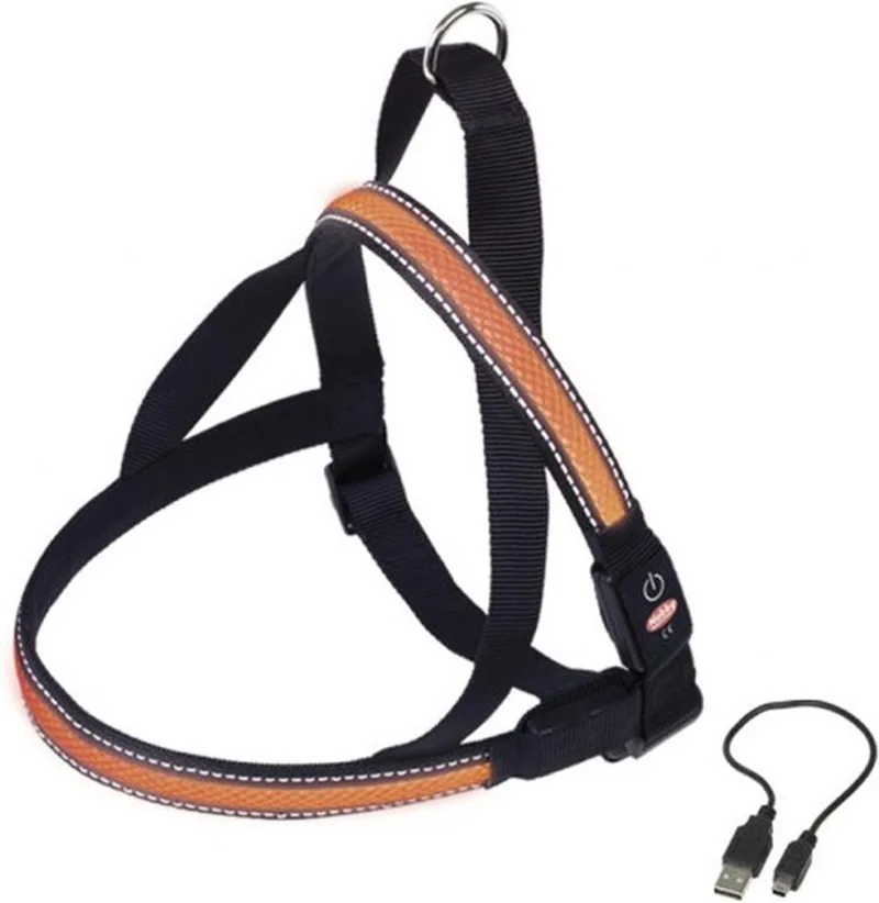Verlicht Tuig - Hondentuig - 80-100 x 56 cm de Nobby en Orange – photo produit