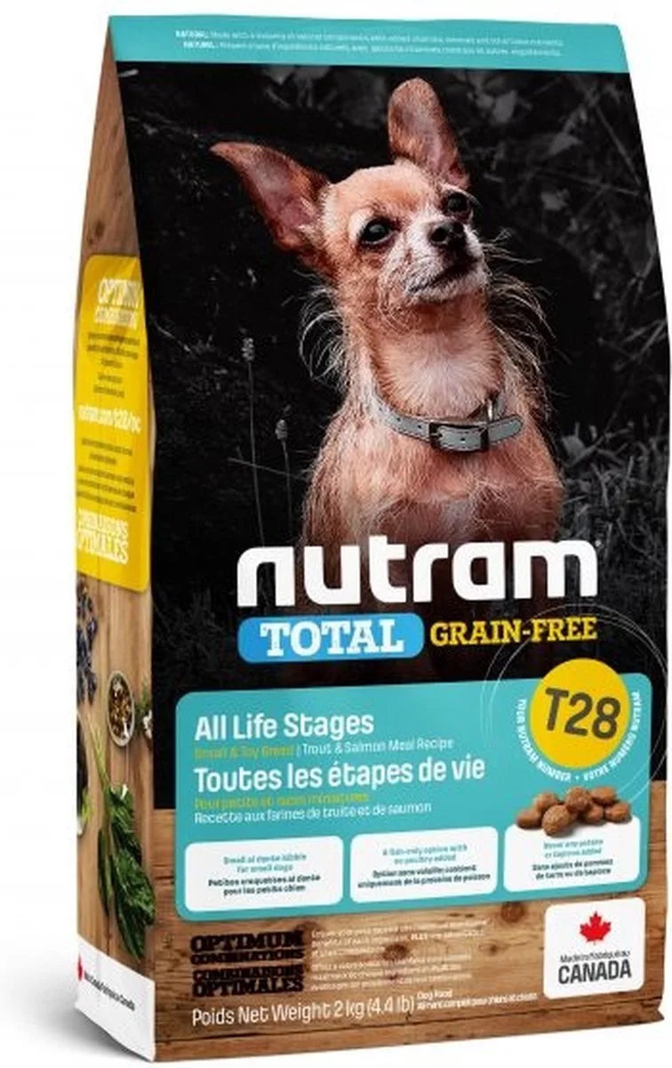 Grain free Salmon en trout T28 2 kg från Nutram – produktbild