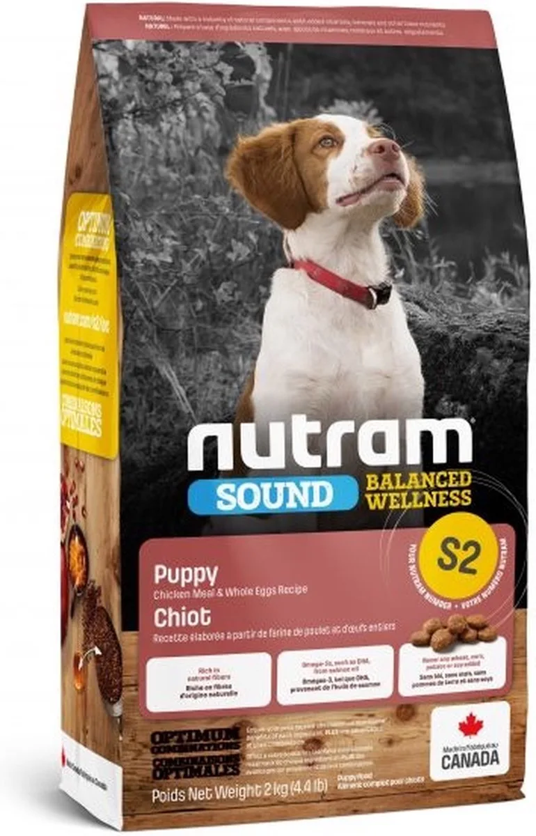 hondenvoer Puppy S2 11,4 kg - Hond by Nutram – product photo