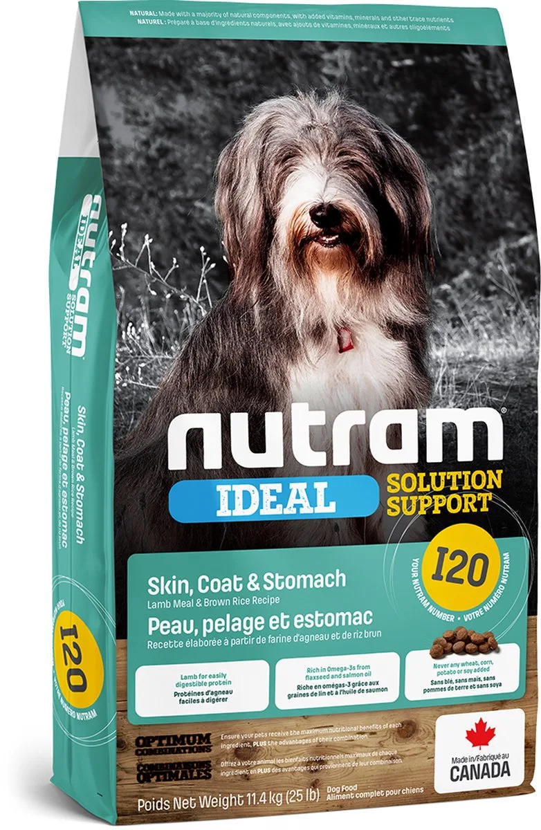 I20 Ideal Solution Support Skin, Coat & Stomach Dog Food 2kg by Nutram – product photo
