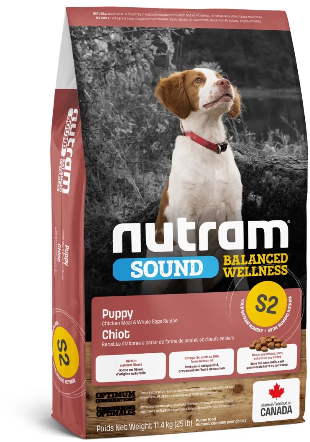 Puppy S2 11,4kg von Nutram – Produktfoto