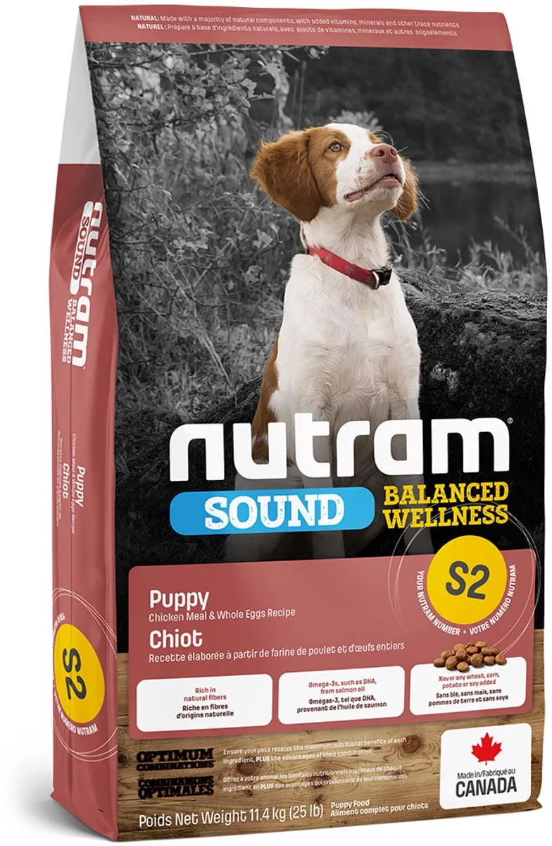 Puppy S2 2kg von Nutram – Produktfoto