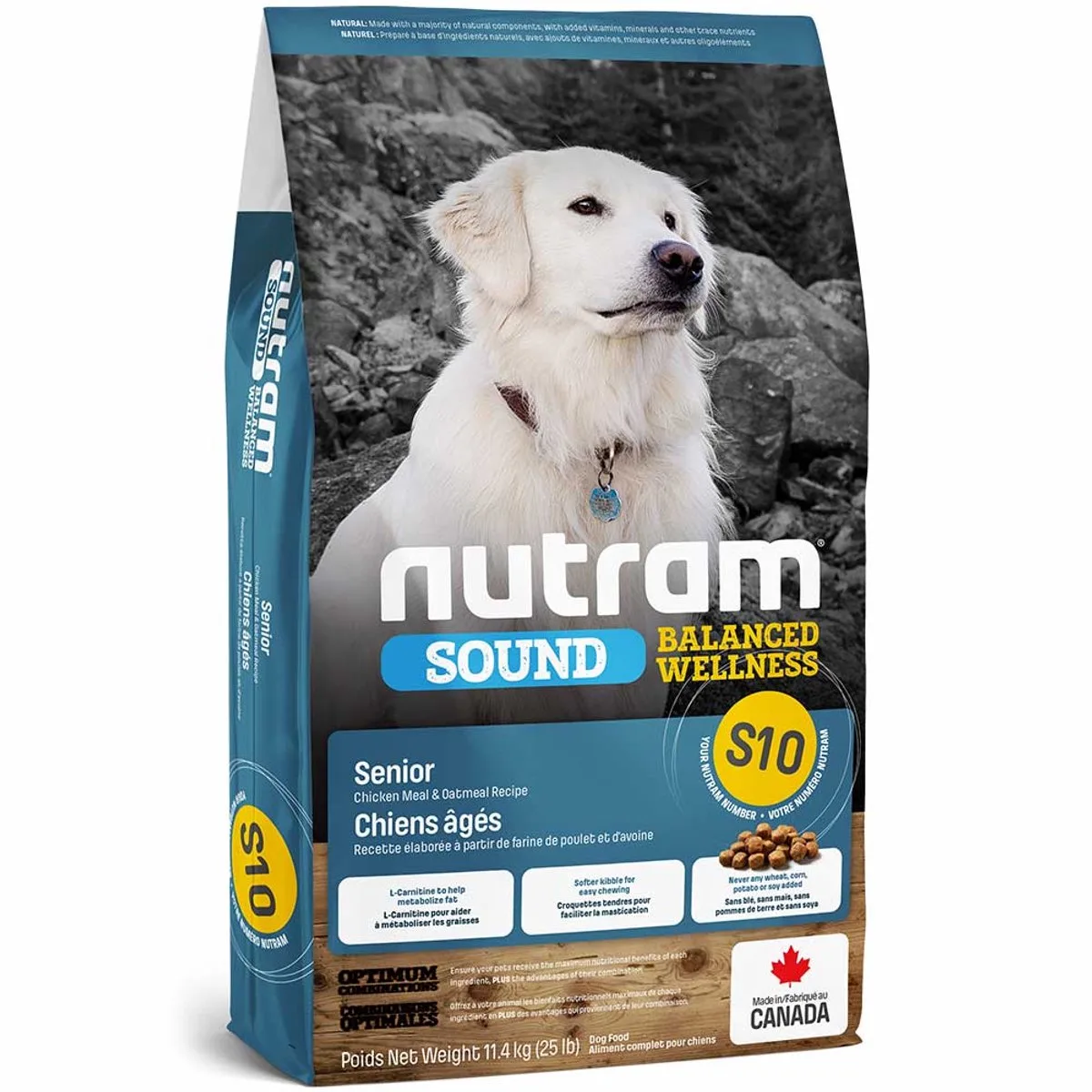 Senior Dog S10 2kg von Nutram – Produktfoto