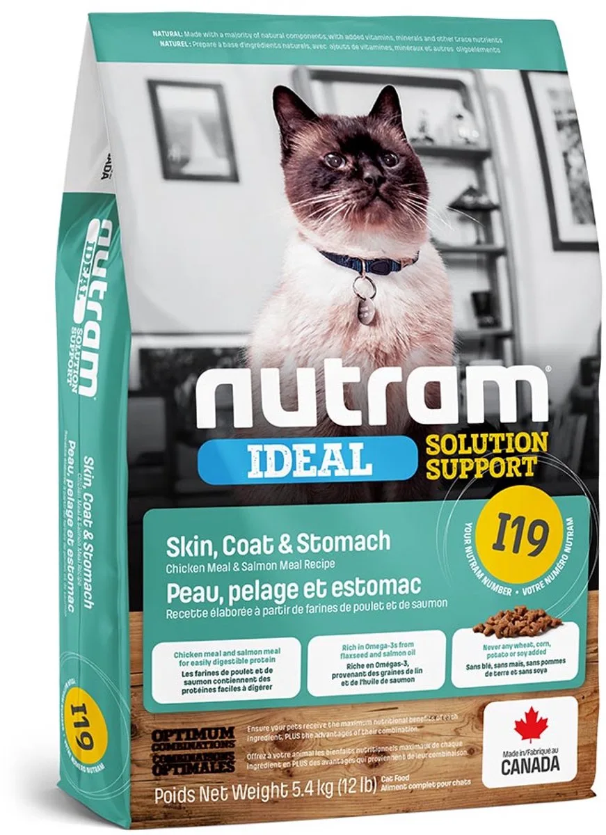 Sensitive Cat I19 1.13kg by Nutram – product photo