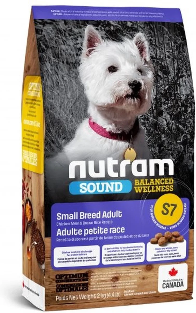 Small Adult Dog S7 från Nutram – produktbild