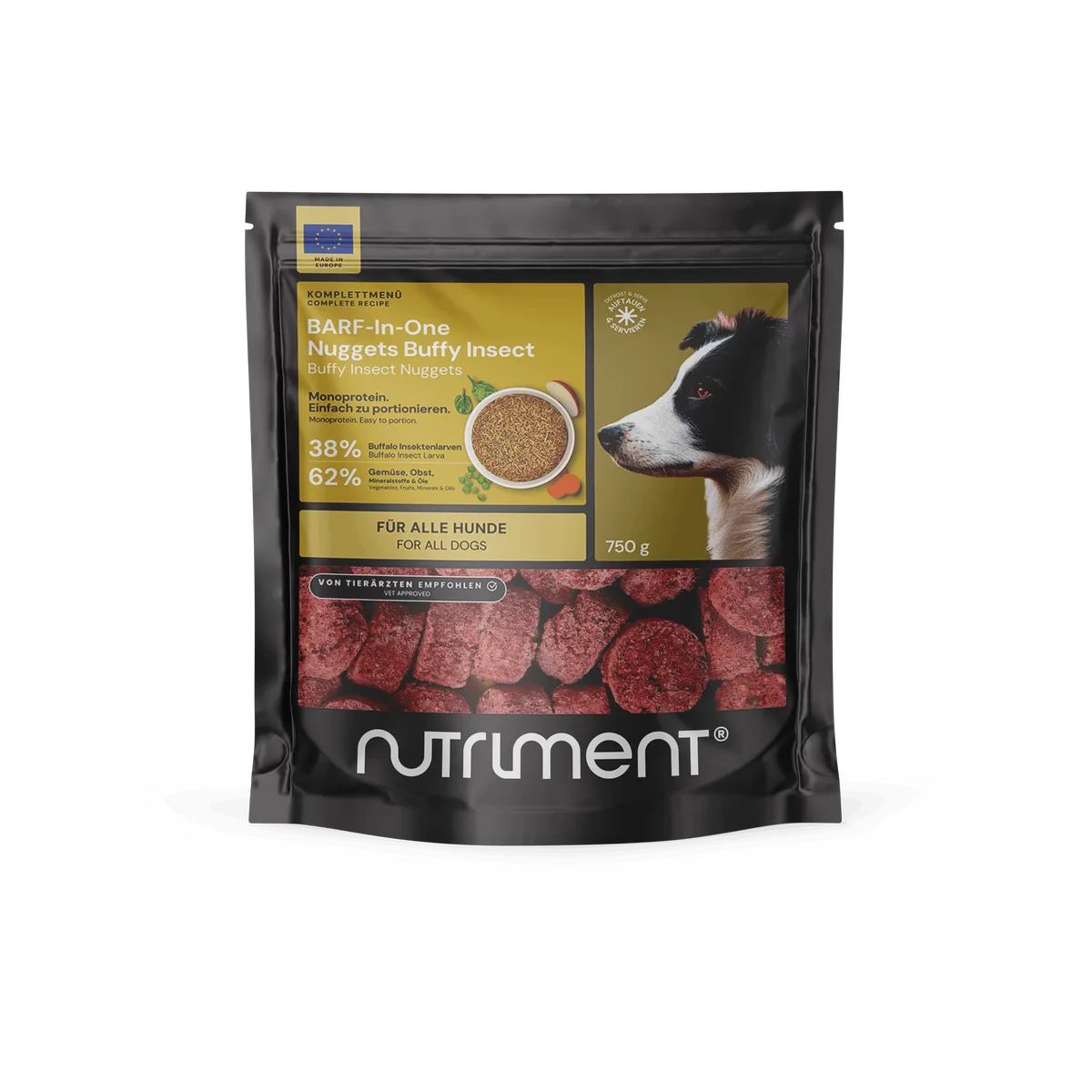 BARF In One BUFFY Insect, 750 g 750 g von Nutriment – Produktfoto