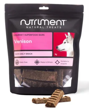 Superfoods Bars Venison, 3pcs