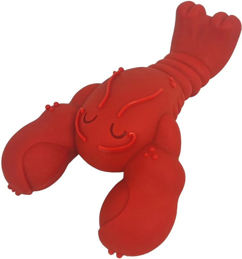 Chew Kreeft - Hondenspeelgoed - Rundfilet Rood Voor Honden Tot 35kg Xl fra Nylabone i Blå – produktbillede