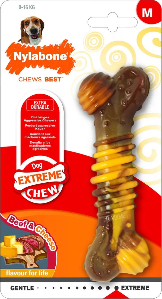 Jouet Pour Chien Dura Chew Cheesesteack de Nylabone – photo produit