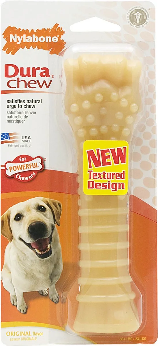 Harde Bijters Kluif - Hondenspeelgoed - Natural - Voor Honden tot 30 kg