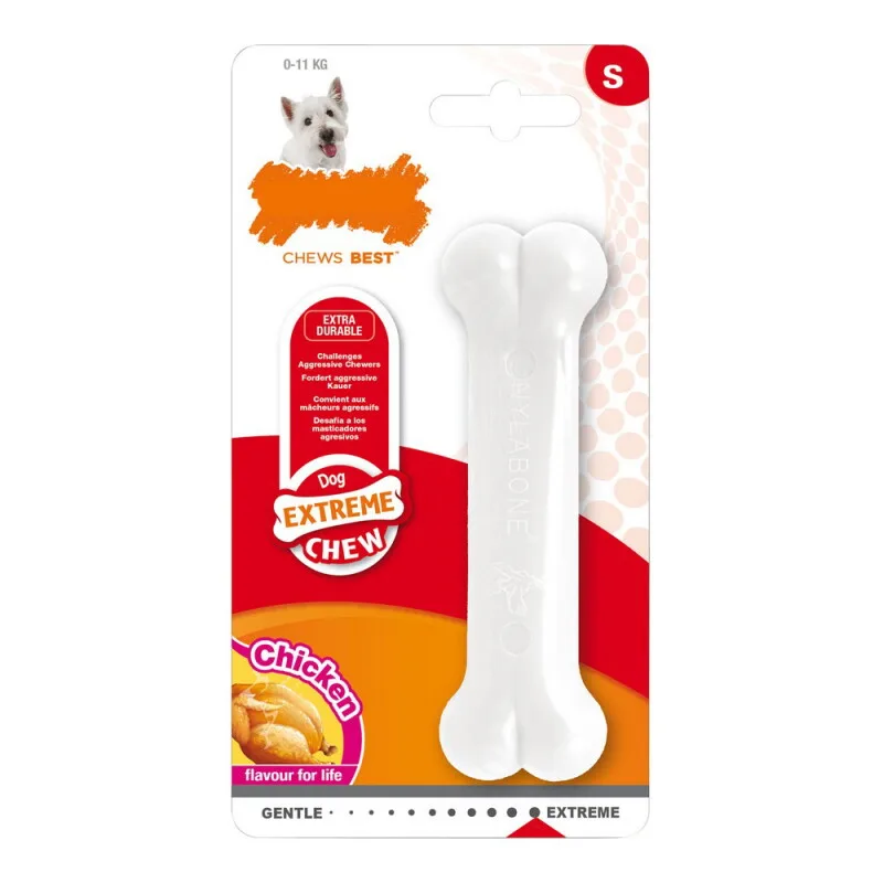 Harde Bijters Kluif - Kip - Voor Honden tot 20 kg van Nylabone in Regular – productfoto