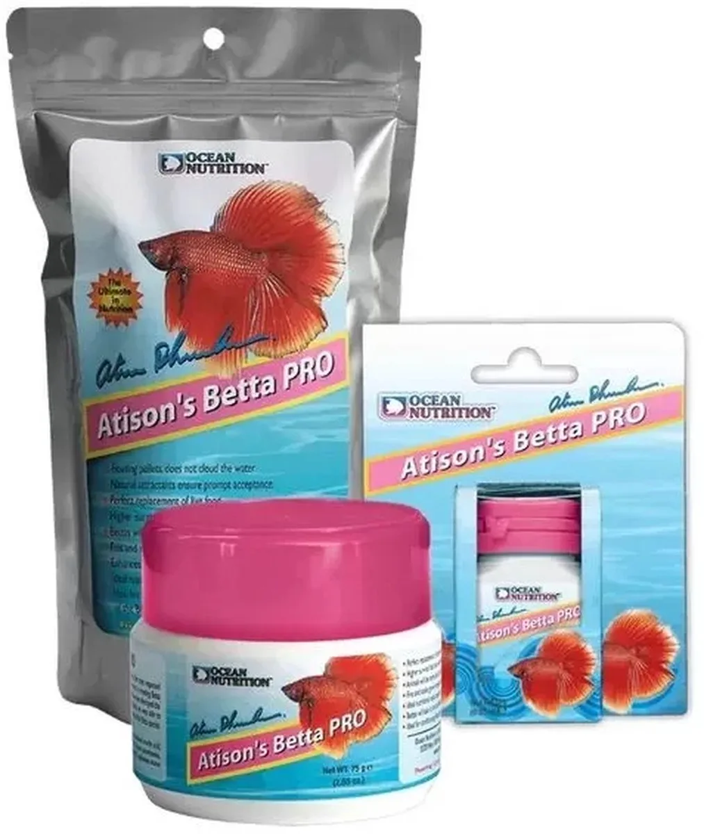 atison s betta pro 75g från Ocean Nutrition – produktbild