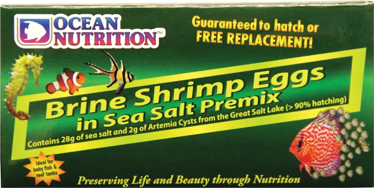 Brine shrimp eggs Pre-Mix von Ocean Nutrition – Produktfoto