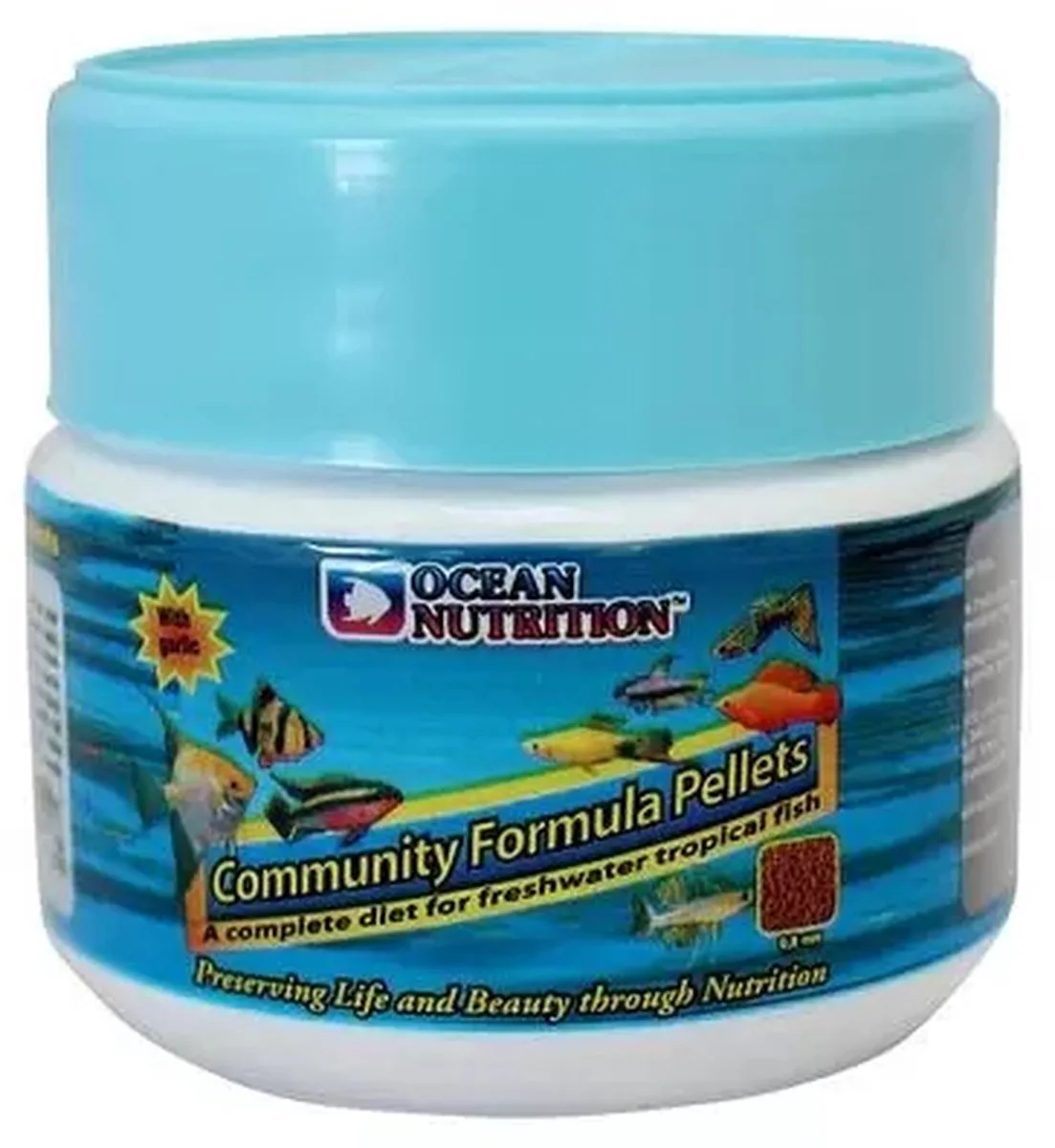 community pellets XS 100g från Ocean Nutrition – produktbild