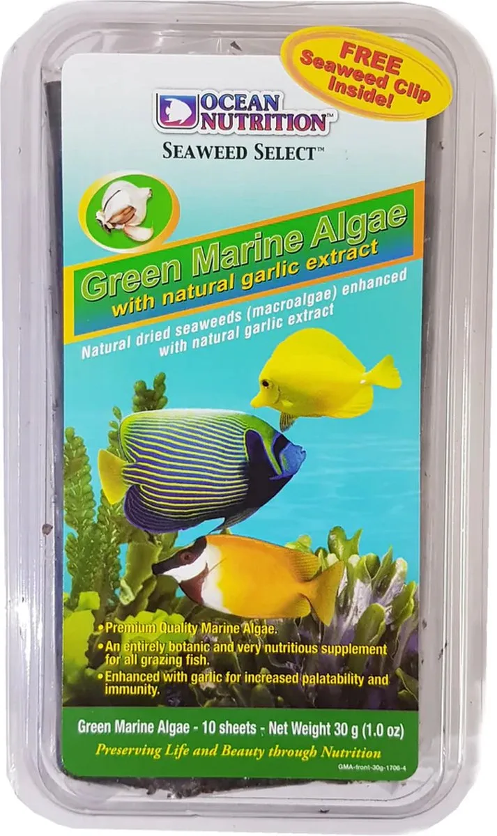 Seaweed Marine Algae Green - Zeewierbladeren by Ocean Nutrition – product photo