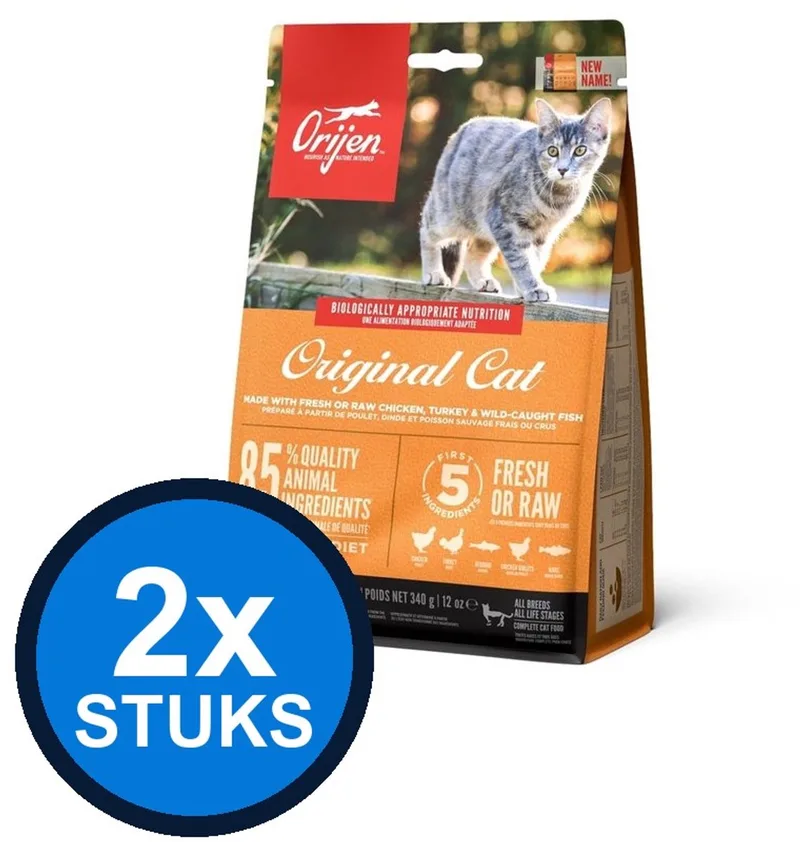 2x Orijen Cat Whole Prey Original - Kattenvoer - 340g by Orijen – product photo