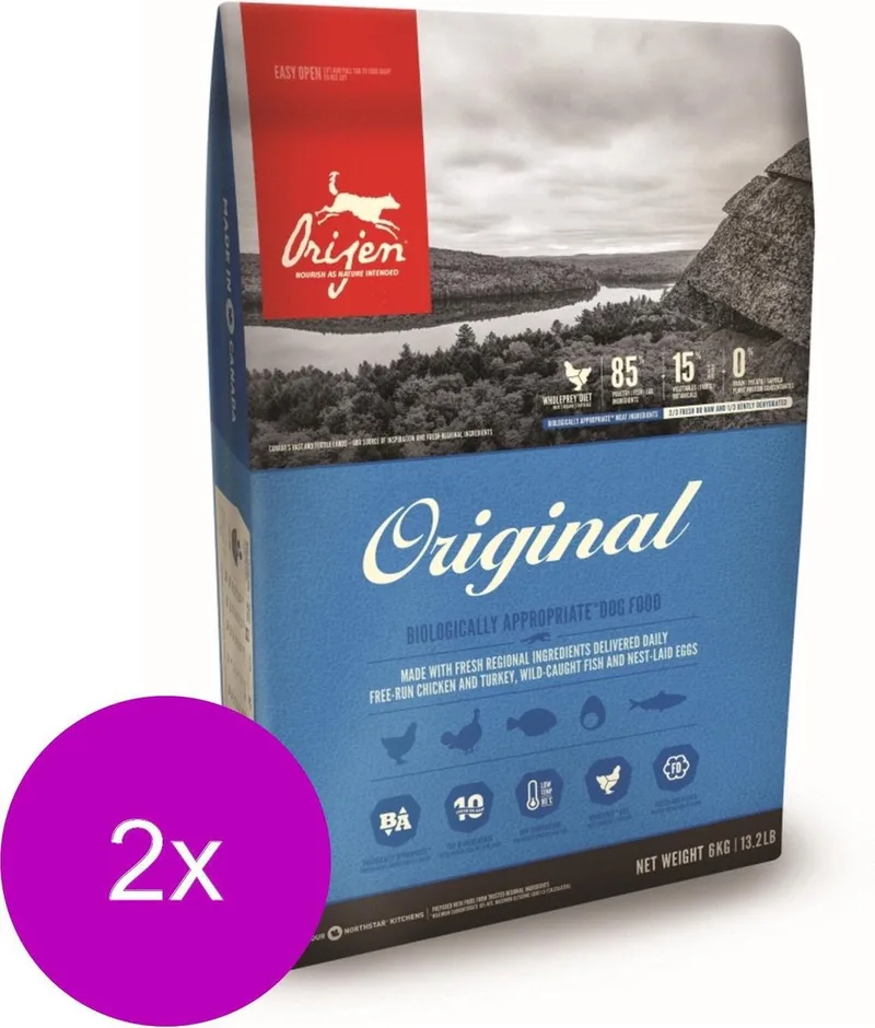 Adult Dog - Hondenvoer - 2 x 11.4 kg von Orijen – Produktfoto